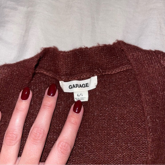 Soft maroon cardigan! - Picture 2 of 4